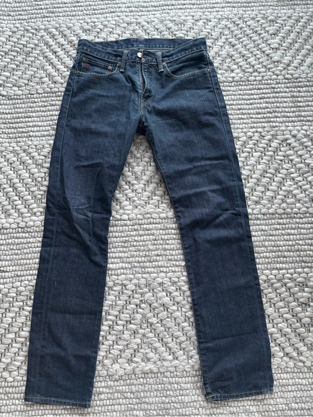 Polo by Ralph Lauren Men’s Slim Jeans in Dark Blue
